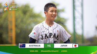 HIGHLIGHTS – Australia vs. Japan – WBSC U-12 Baseball World Cup