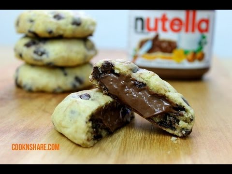Nutella Chocolate Chip Cookies Nutella Chocolate Chip Cookies