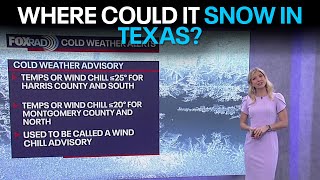 Cold weather alerts explained, where in Texas might we have snow? | Forecasting with Friends