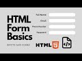 Html Forms and Input Tutorial Simplified.