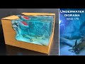 Plane crash Underwater Diorama scale 1:72 Flugzeugabsturz Unterwasser-Diorama Anycubic PHOTON MONO X