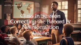 Correcting The Record & Misinformation Online @Aboriginalpower @MrTariqNasheed @DaneCalloway