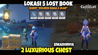 2 Luxurious Chest (part2) Enkanomiya - Guide Quest "Koleksi Naga & Ular" Genshin Impact