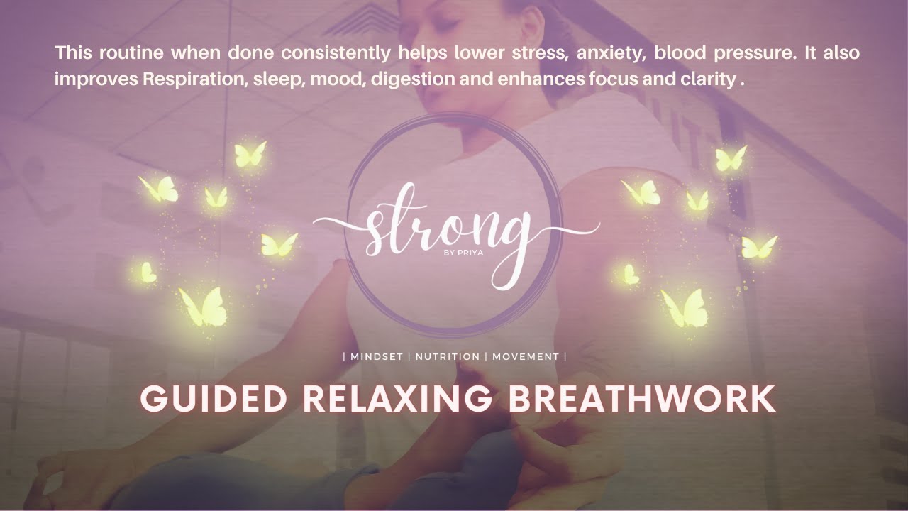 Guided Relaxing Breathwork Routine Youtube