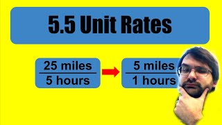 Lesson 5.5 Unit Rates