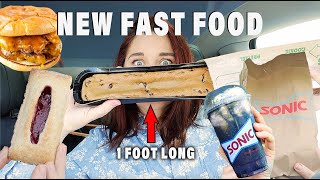 NEW FAST FOOD ITEMS That You Need To Try IMMEDIATELY!