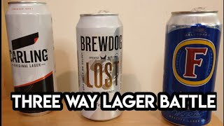 Fosters v Carling v Brewdog Lost lager battle, which is the best?