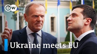 Can EU help Zelenskiy bridge divide in Ukraine? | DW News