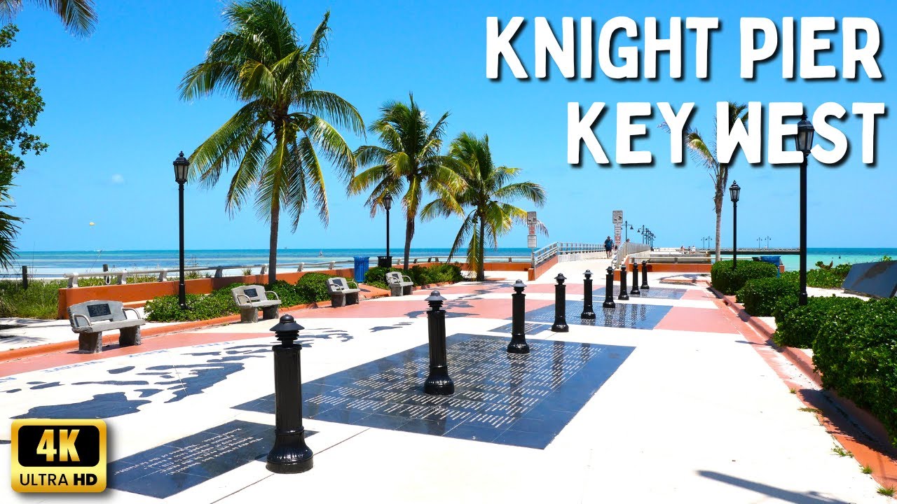 Key West Florida - Edward B. Knight Pier - YouTube