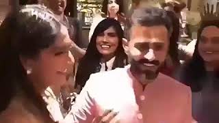 Sonam Kapoor dancing with Anand Ahuja at her Mehandi