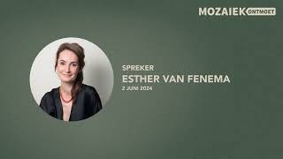 2 Juni | Mozaiek020 Ontmoet - Esther van Fenema