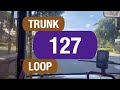 SBS Transit Trunk 127 | Bus Service Route Visual