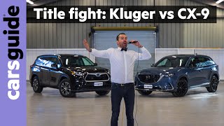 Mazda CX-9 vs Toyota Kluger comparison review - Which is the better 7-seat SUV?