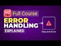 Master Error Handling in n8n | Build Reliable n8n Workflows That Don’t Break | n8n Course Tutorial