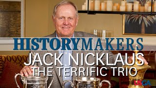 Jack Nicklaus' U.S. Amateur, Open, and Senior Open Wins | History Makers
