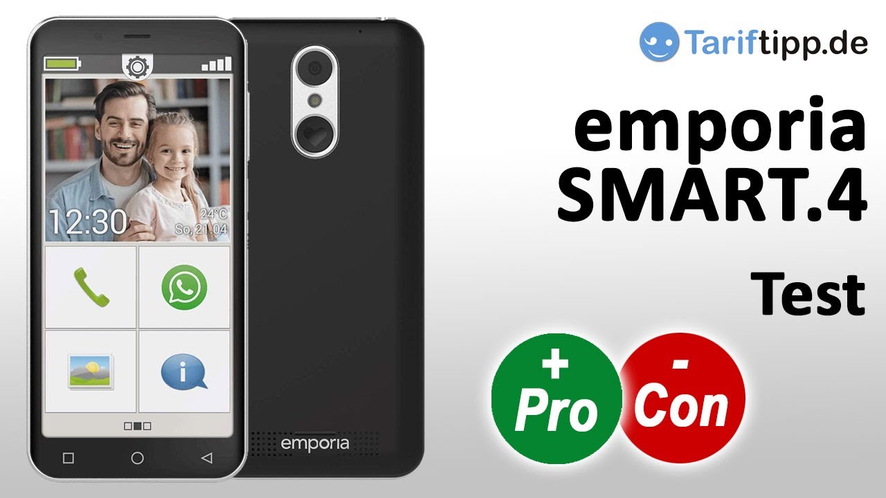 Emporia SMART.4 | Test Des Besonders Einfachen Smartphones Für Z.B ...