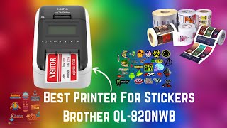 Brother QL-820NWB Review #bestsublimationprinter