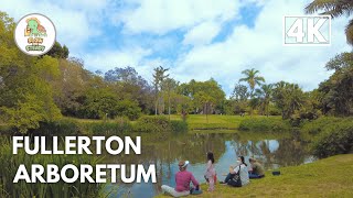 [4K] Walking Tour | Fullerton Arboretum, California |