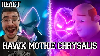 UM DUELO DE PESO ?? - As DIFERENÇAS entre Hawk Moth e Chrysalis 🦋 (Hora Cartoon) React