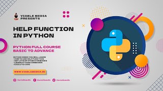 Python Help Function | Python Beginner to Advance | Full Course