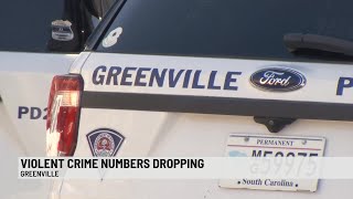 Greenville Police report significant decline in violent crimes