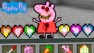 Minecraft, But there’s PEPPA PIG Hearts…