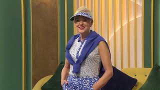 Spring Summer 23 fashion on RTE Today Show McGuirks Golf featuring Green Lamb Date: 24.04.2023