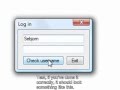 Visual Basic 2008 - How to make a login form