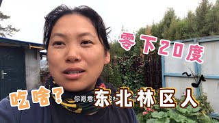 东北冬天零下二三十度，我们林区人是如何储存食物过冬的？