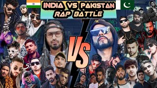 INDIAN RAPPER VS PAKISTANI RAPPER RAP BATTLE || 2022 BEST DESI RAPPER || HIPHOP RAPPER || DHH