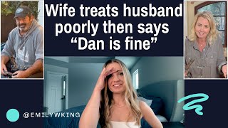 Wife invalidates her husband's vulnerable moment online then claims \