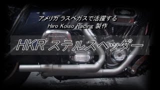 HKR ステルスヘッダー 【ハーレーカスタム】