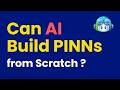 Can GitHub Copilot Build a Real PINN from Scratch? (Step-by-Step Demo)