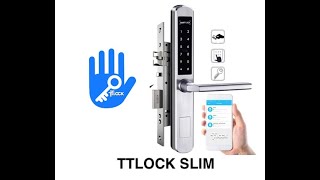 TTLOCK SLIM - смарт замок на пластиковые двери