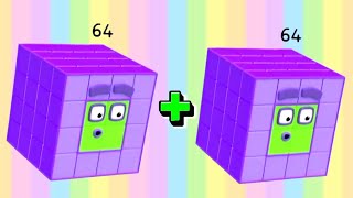 NUMBERBLOCKS ADDITION OF TWO IDENTICAL NUMBERS | ADDING 2 SAME NUMBER | LEARN TO COUNT| hello george