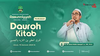 🔴LIVE - JALSAH 1  DAUROH KITAB KAJIAN AQIDAH OLEH : DR. ALI ZAINAL ABIDIN AS - SEGAF