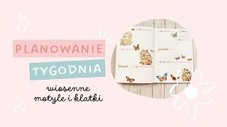 Pełnia wiosny! | Druga tygodniówka kwietnia w bullet journal | Weekly [autopromocja]