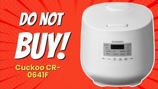 DON'T BUY CUCKOO CR-0641F Before Watching THIS! 😱 (5 Reasons)