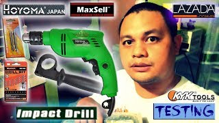 Hoyoma Impact Drill Japan Testing