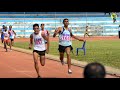 1500m boys u18 final battle between ajay kumar sing and shashi bhushan singh