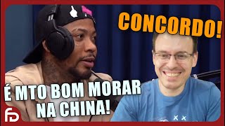 MARINHO CONTA COMO É MORAR NA CHINA