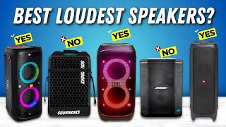 Best Loudest Bluetooth Speakers 2025 (Don't Buy ANYTHING Before Watching!)