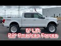 Ford F150 Lariat 6” Fabtech Dirtlogic Lift 22” American Force