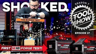 World FIRST! NEW Milwaukee M18 FORGE batteries tested, and all your M18 tools will change!