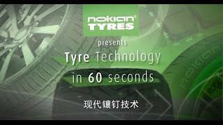 Tyre technology in 60 seconds: Modern stud technology, Chinese subtitles