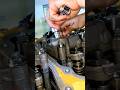 Adjustment jake brake process engine Caterpillar C15 for truck application #engine #dieselengine