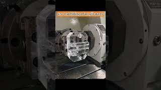 Acrylic prototype using 5-axis CNC machining effect