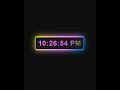 Creating a Colorful Digital Clock using HTML , CSS and Javascript