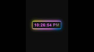 Creating a Colorful Digital Clock using HTML , CSS and Javascript