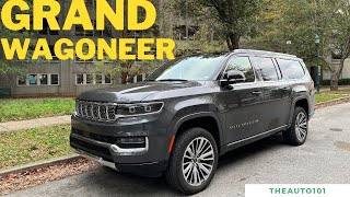 2024 Jeep Grand Wagoneer Review - PACKED with Features! But Luxury?...